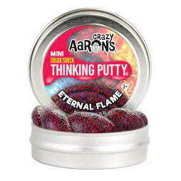 Crazy Aarons Thinking Putty - 2" Tins - Variety-Eternal Flame - Colour Shock-Yarrawonga Fun and Games.