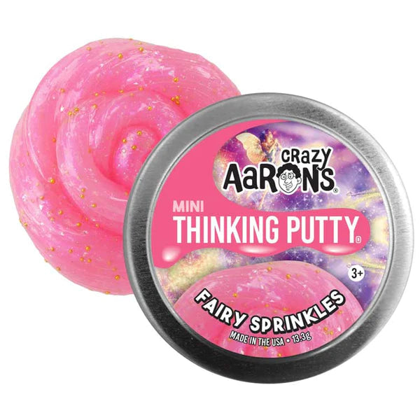 Crazy Aarons Thinking Putty - 2" Tins - Variety-Fairy Sprinkles-Yarrawonga Fun and Games