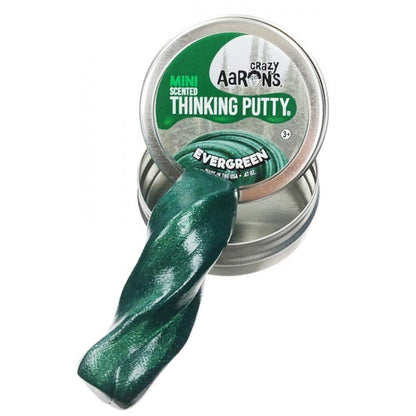 Crazy Aarons Thinking Putty - 2" Tins - Variety-Evergreen - Scented-Yarrawonga Fun and Games