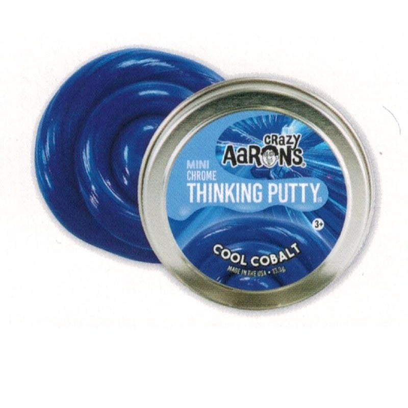 Crazy Aarons Thinking Putty - 2" Tins - Variety-Cool Cobolt-Yarrawonga Fun and Games.