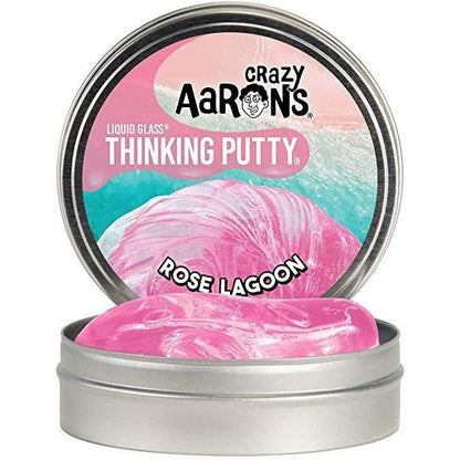 Crazy Aarons Thinking Putty - Liquid Glass 4" Tin-Yarrawonga Fun and Games