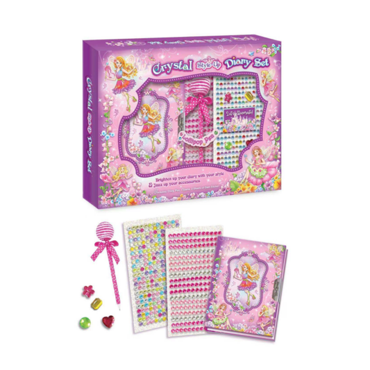 Crystal Style Up Fairy Diary set-Yarrawonga Fun and Games