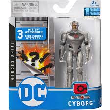 DC Comic Figures 4inch - various-Cyborg-Yarrawonga Fun and Games