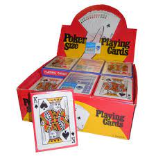 Deck of 52 Poker cards-Yarrawonga Fun and Games