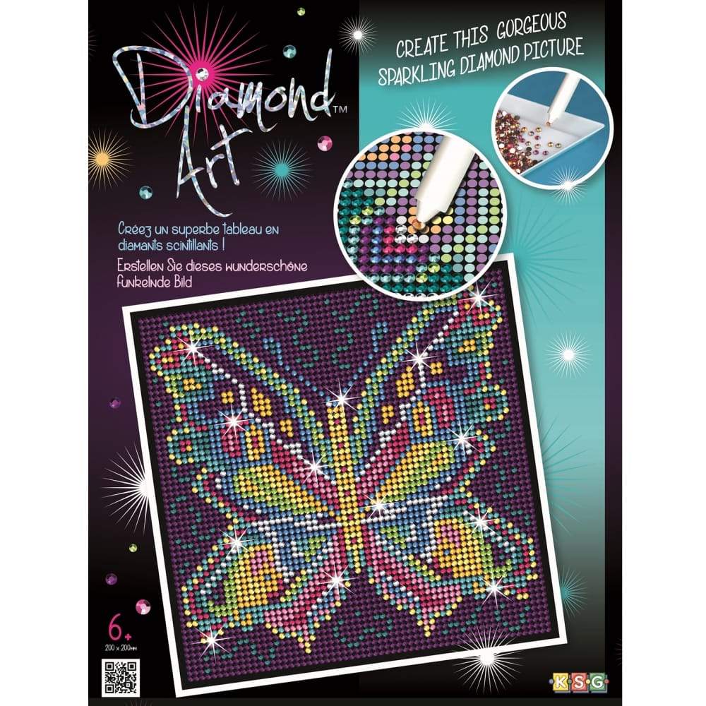 Diamond Art - Butterfly-Yarrawonga Fun and Games