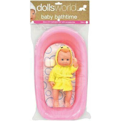 Dolls World Baby Bathtime-Yarrawonga Fun and Games