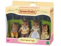 Sylvanian Families - Walnut Squirrel Family-Yarrawonga Fun and Games