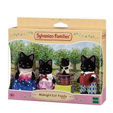 Sylvanian Families - Midnight Cat Family-Yarrawonga Fun and Games