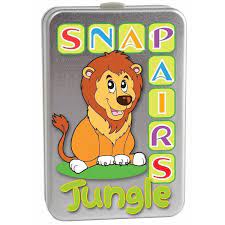 Jungle Snap and Pairs - In Tin-Yarrawonga Fun and Games