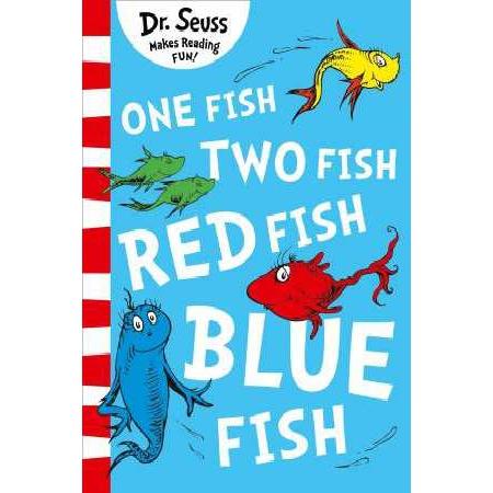 Dr Seuss Book - One Fish Two Fish Red Fish Blue Fish-Yarrawonga Fun and Games