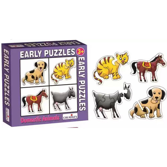Early Puzzles - Domestic Animals-Yarrawonga Fun and Games