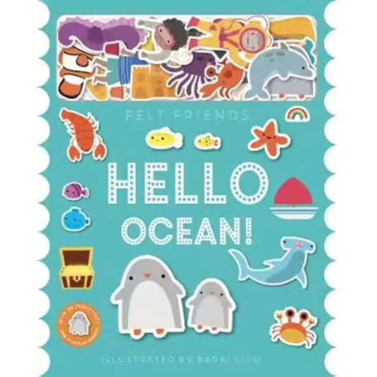 Felt Friends Book - Hello Ocean-Yarrawonga Fun and Games