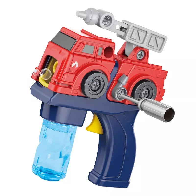 Fire Engine Bubble Gun - Friction Powered-Yarrawonga Fun and Games