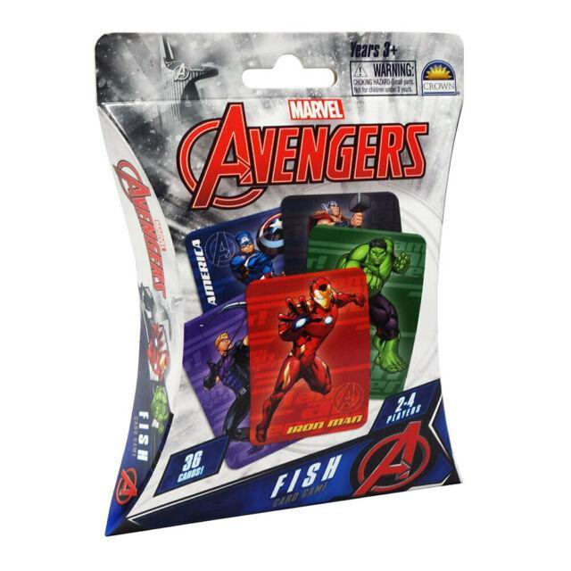 Fish Card Game - Various TV and Movies-Avengers-Yarrawonga Fun and Games