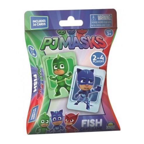Fish Card Game - Various TV and Movies-Pj Masks-Yarrawonga Fun and Games