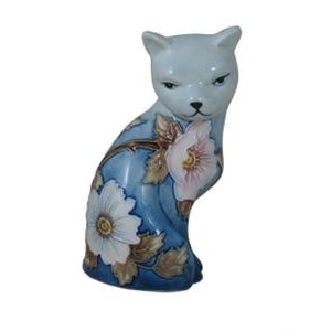 Flower Garden Cat Figurine - Old Tupton - Various-Yarrawonga Fun and Games
