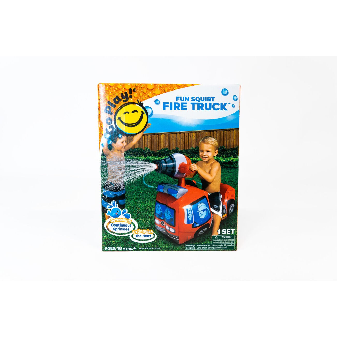 Fun Squirt Fire Truck-Yarrawonga Fun and Games