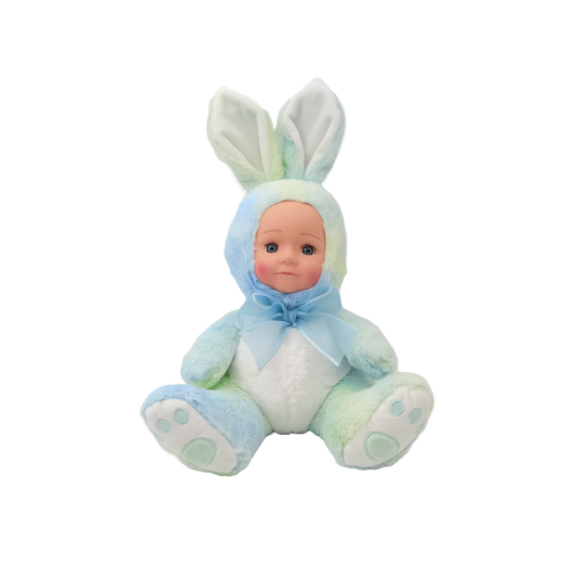 Fur Baby - Green Blue Rabbit-Yarrawonga Fun and Games