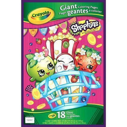 Giant Colouring Pages - Various-Shopkins-Yarrawonga Fun and Games