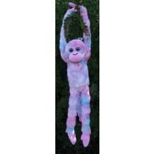 Hanging Monkey - Pink and Mauve-Yarrawonga Fun and Games