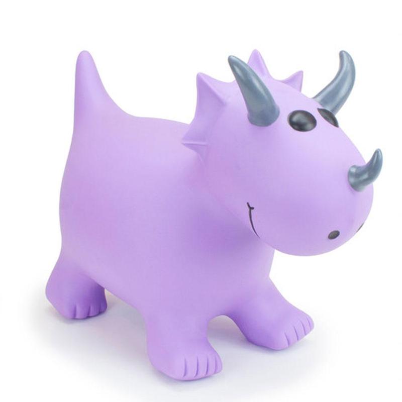 Happy Hopperz-Purple Triceratops-Yarrawonga Fun and Games