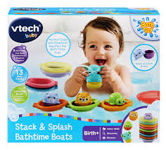 Vtech - Stack and Splash Bathtime Boats-Yarrawonga Fun and Games