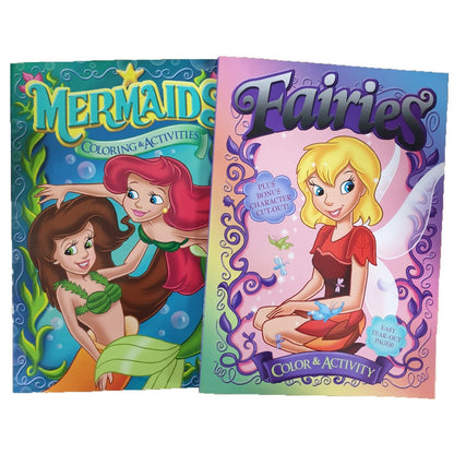 Kids Colouring Books - Various-Girls Colouring-Yarrawonga Fun and Games.