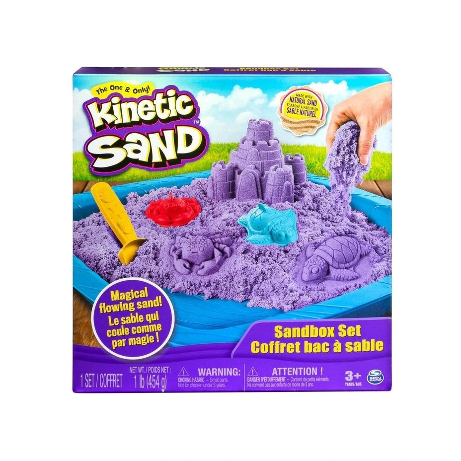 Kinetic Sand - Sandbox Set-Purple-Yarrawonga Fun and Games