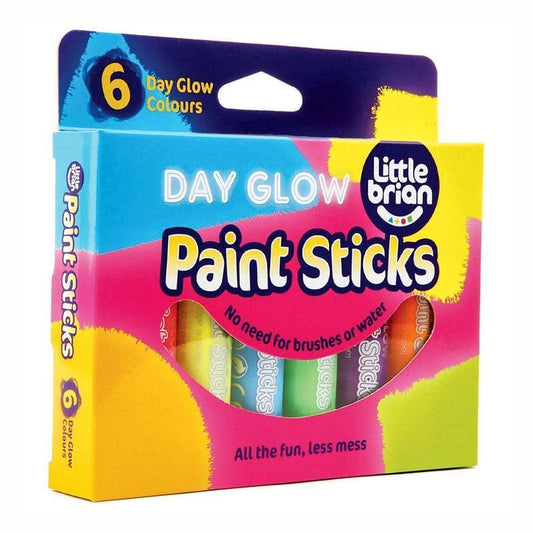 Little Brian - Paint Sticks 6 Day Glow-Yarrawonga Fun and Games