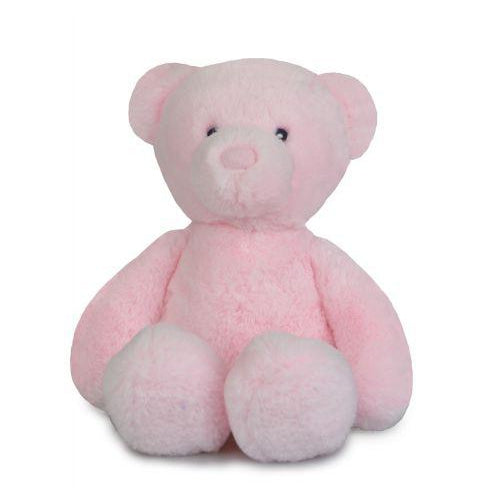 Logan 33cm Teddy Bear - Various Colours-Pink-Yarrawonga Fun and Games.