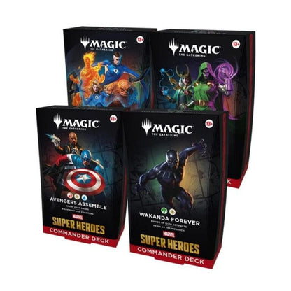 MTG Marvel Super Heros - Commander Decks