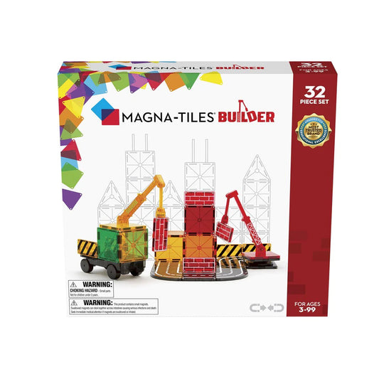 Magna-Tiles Builder 32 Piece Set-Yarrawonga Fun and Games