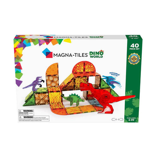 Magna-Tiles Dino World 40 Piece Set-Yarrawonga Fun and Games