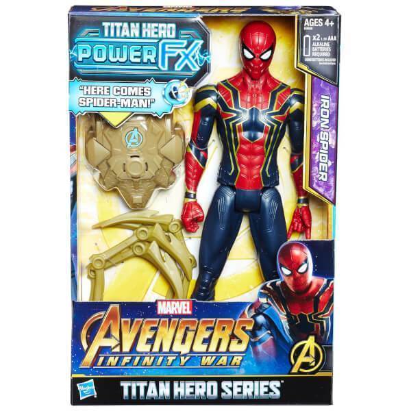 Marvel Avengers: Infinity War Titan Hero Power FX-Iron Spider-Yarrawonga Fun and Games