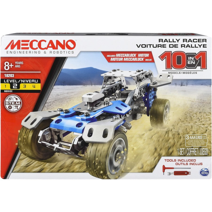 Meccano 10 in1 Rally Racer-Yarrawonga Fun and Games.