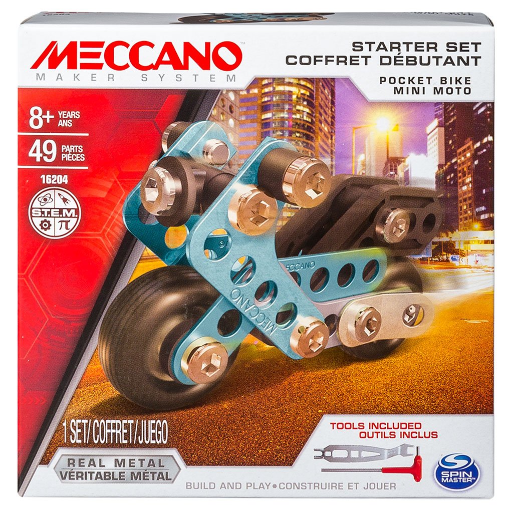 Meccano Starter Sets - Various-Motorbike-Yarrawonga Fun and Games