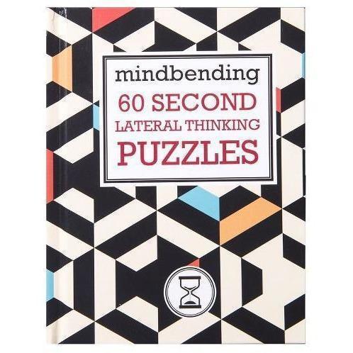 Mindbending Puzzle Books-60 Second Lateral Thinking Puzzles-Yarrawonga Fun and Games