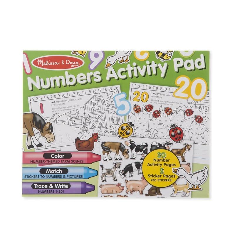 Numbers Activity Pad-Yarrawonga Fun and Games