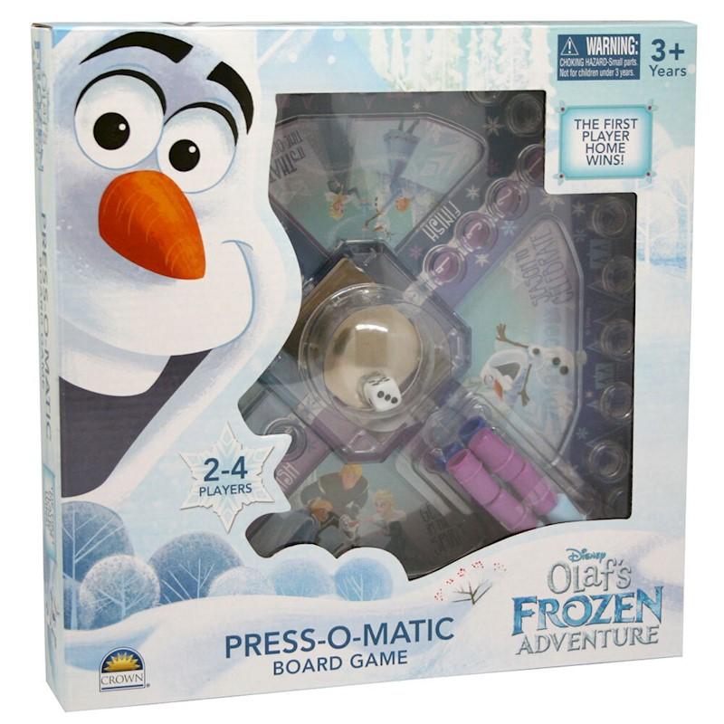 Olaf's Frozen Adventure Press-O-Matic Game-Yarrawonga Fun and Games