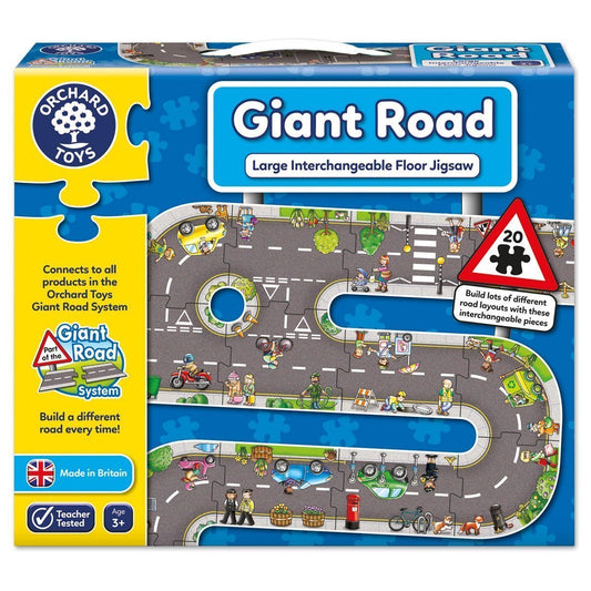 Orchard Toys - Giant Road Puzzle-Yarrawonga Fun and Games