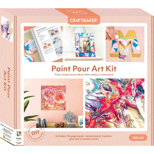 Paint Pour Art Kit-Yarrawonga Fun and Games