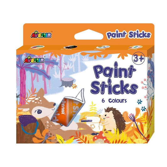 Paint Sticks - 6 Colours-Yarrawonga Fun and Games