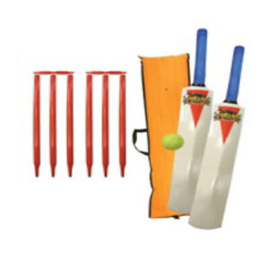 Park Cricket Set - Wood - full size-Yarrawonga Fun and Games.