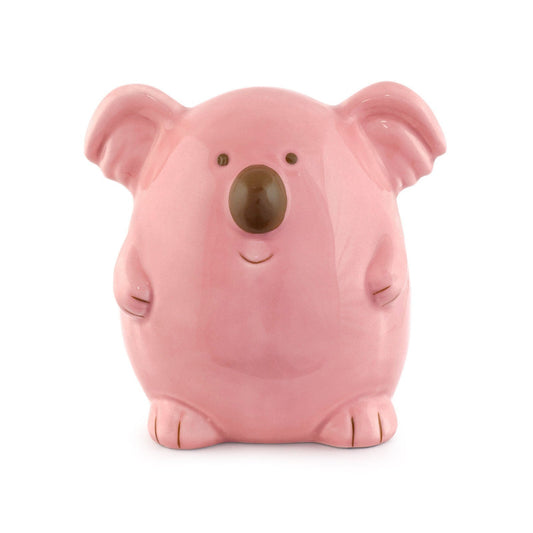 Pink Koala Piggy Bank-Yarrawonga Fun and Games