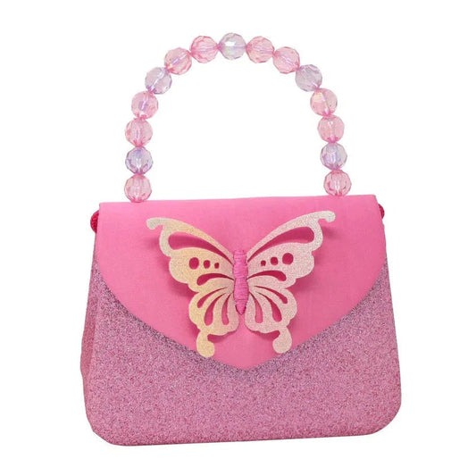Pink Rainbow Butterfly Handbag-Yarrawonga Fun and Games