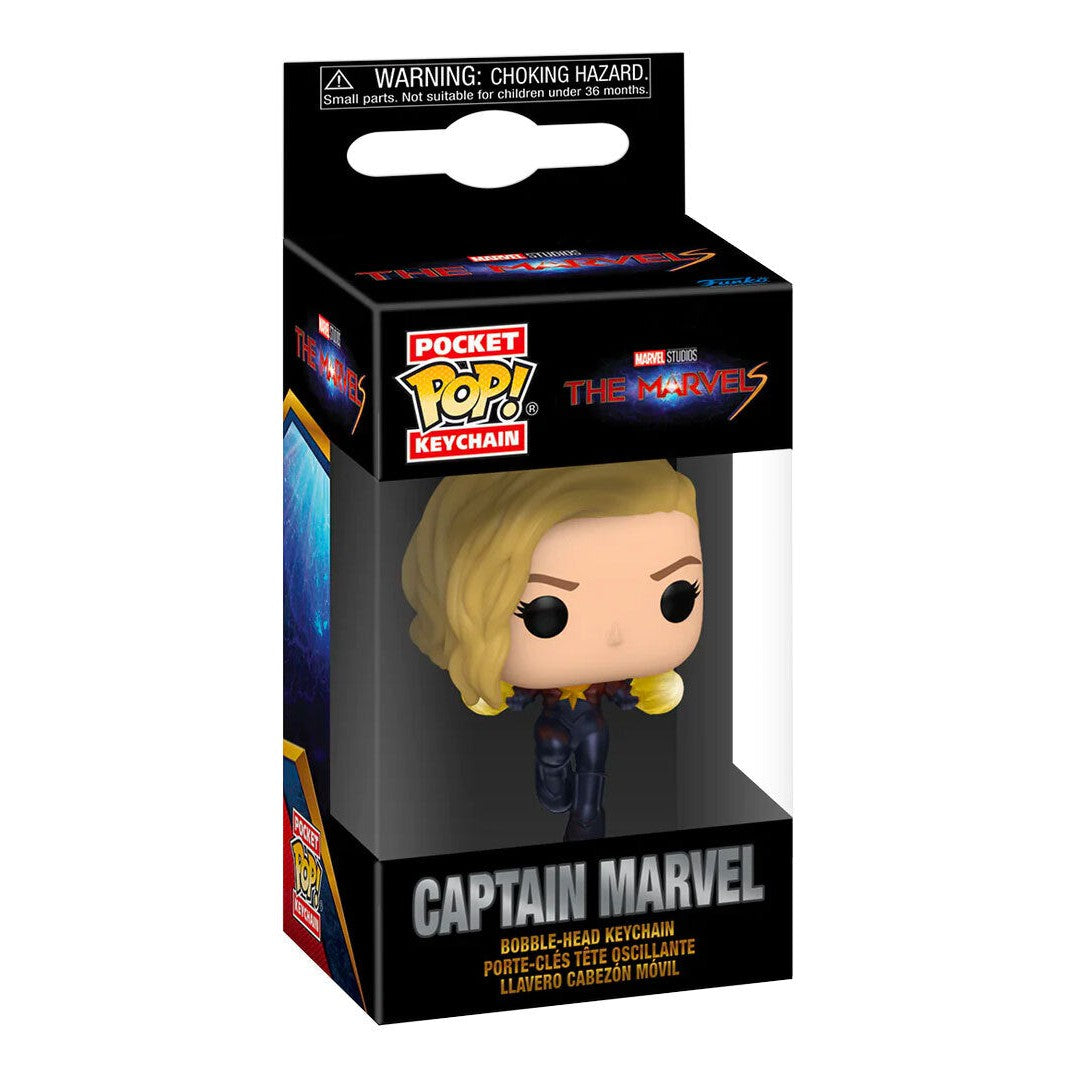 Pop Keychain - Captain Marvel-Yarrawonga Fun and Games