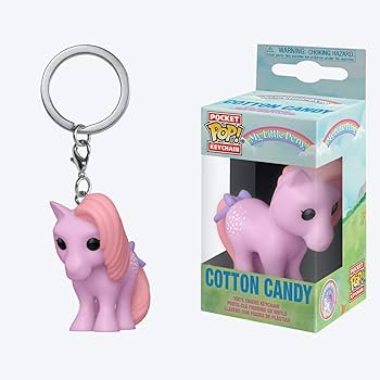 Pop Keychain - My Little Pony - Cotton Candy-Yarrawonga Fun and Games
