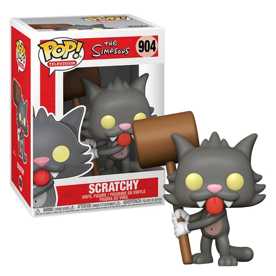 Pop Vinyl - Simpsons - Scratchy - 904-ion2]-Yarrawonga Fun and Games.