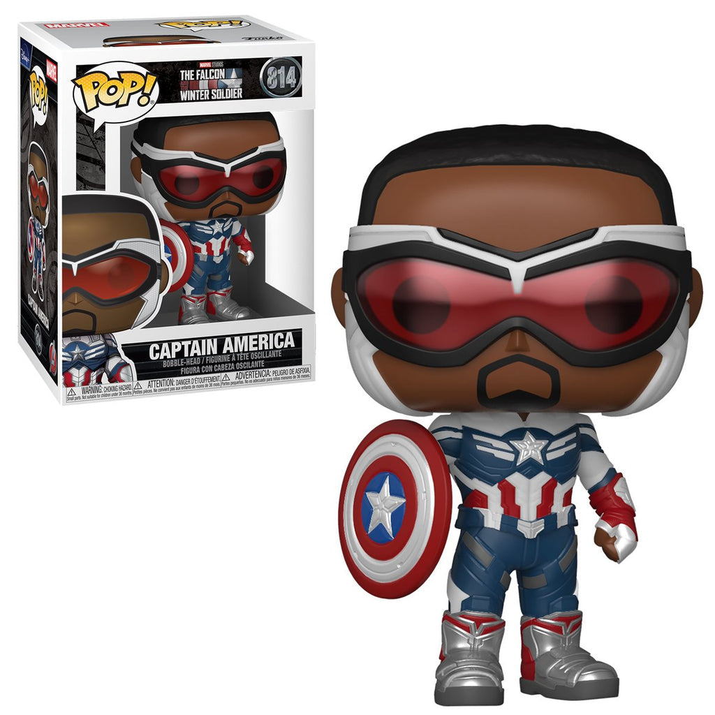 Pop Vinyl - The Falcon Winter Soldier - Captain America - 814-ion2]-Yarrawonga Fun and Games.