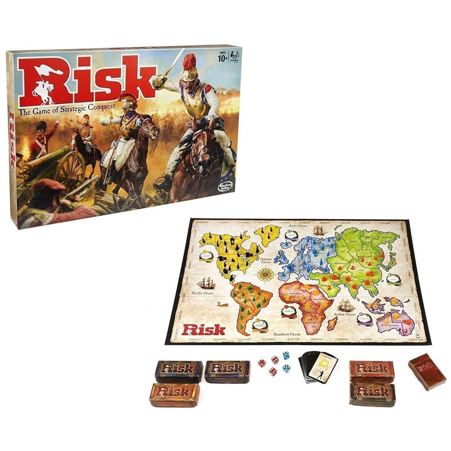 Risk - Board Game-Yarrawonga Fun and Games